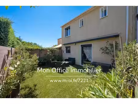 référence : 7416-aus - maison  3 chambres  jardin  quartier cabassols  venelles