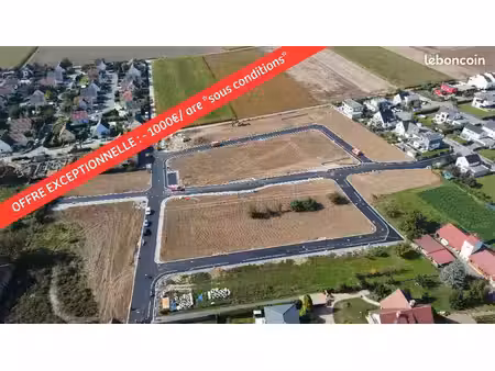 terrain 386 m² bischwihr