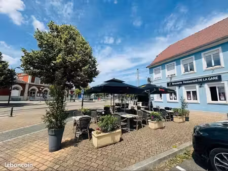 cession droit au bail restaurant - face gare bischwiller (130m²)