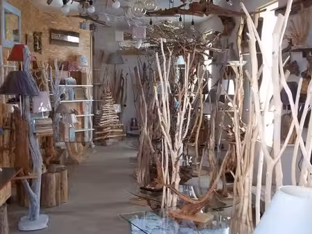 liquidation stock boutique deco style bois flotte