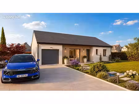 projet de construction d'une maison 98 m² avec terrain à blanzy (71)