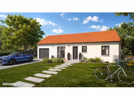 projet de construction d'une maison 90 m² avec terrain à dompierre-les-ormes (71)