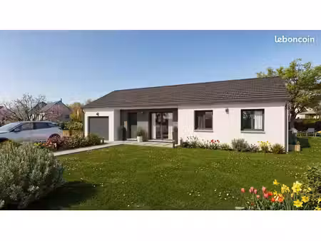 projet de construction d'une maison 90 m² avec terrain à montceau-les-mines (71)
