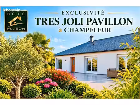 pavillon 4 pièces 78 m²