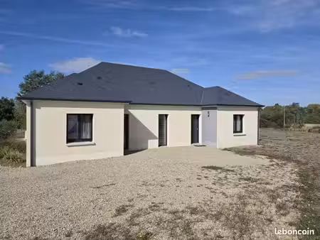 maison récente de plain-pied construite en 2022