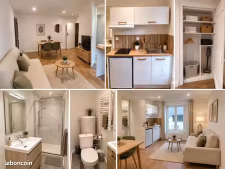 studio 20m² meublé à louer