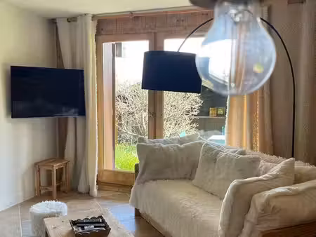 les saisies – appartement coup de cœur – 34 m² – jardin privatif – 5 couchages – résidence
