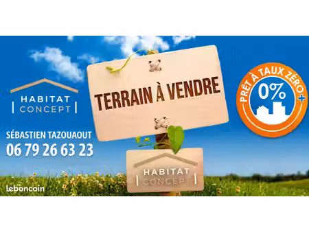 terrain 332 m² villenoy