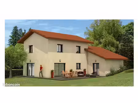 projet de construction d'une maison 123 m² avec terrain à marignier (74)