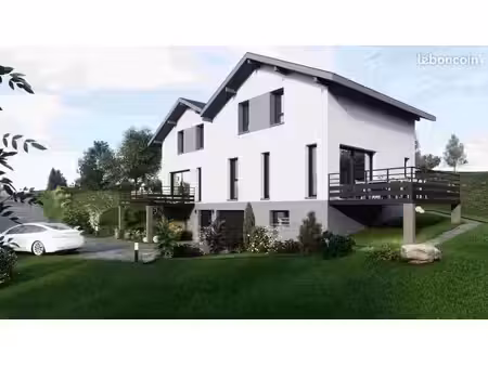 av - projet de construction d'une maison 91 m² avec terrain à brison-saint-innocent (73)
