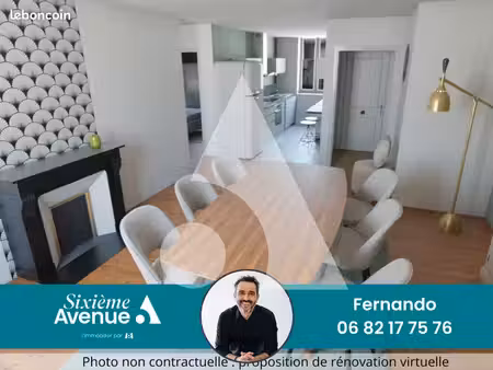 duplex 5 pièces 115 m²