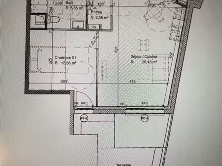 à louer appartement neuf t2 sur guilers