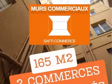 versailles notre-dame murs commerciaux loués 165 m²