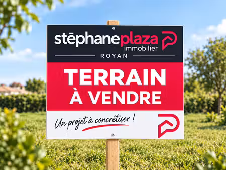terrain 845m²  semussac
