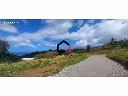 terrain 750 m² le carbet