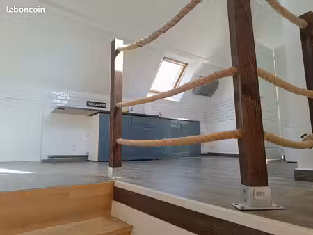 appartement 2 pièces 65 m² (43 m² loi carrez)
