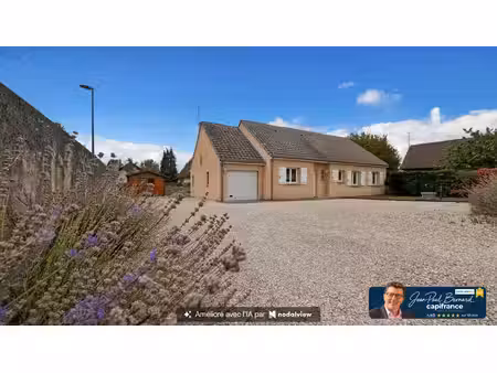 châtenoy-en-bresse (71) maison de plain-pied à vendre de 127.57 m² 7 pièces terrain de 100