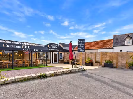 plougasnou – local commercial rénové avec gîte indépendant – ancienne crêperie des korriga