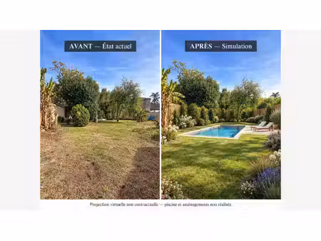 maison de 174 m2 avec terrain de 856 m2 7 pièces/5 chambres