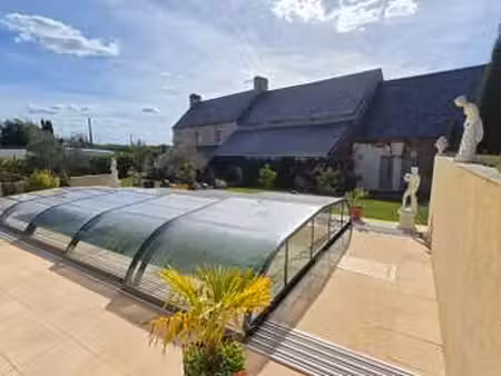vente maison piscine à blosville (50480) : à vendre piscine / 147m² blosville