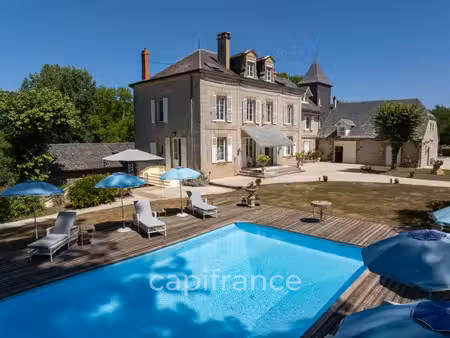 belle demeure comprenant d'un manoir et ancien moulin 800m2 - vallée de dordogne