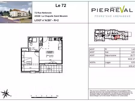 appartement 2 pièces 40 m² à louer la chapelle-saint-mesmin 45380 ? | era immobilier