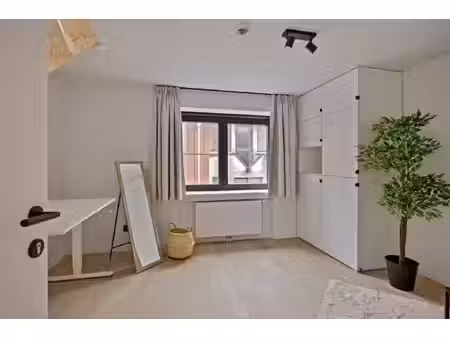 volledig gerenoveerde en gemeubelde studentenkamers met privé-sanitair.