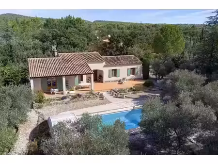 maison avec superbe terrain et piscine