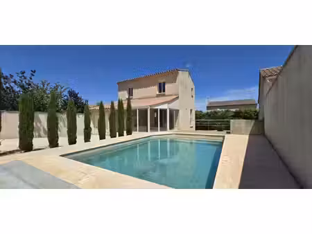 colline impasse au calme villa t4/5 sh 102 m2 3 ch veranda alu terrain 350 m2 piscine 7 x.
