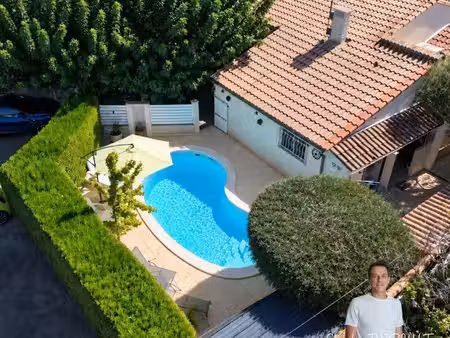 plain‑pied lumineux  terrasse couverte  piscine  dpe b
