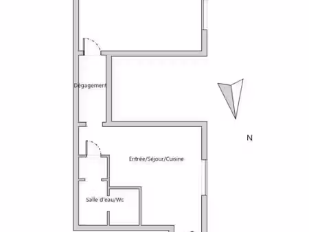 appartement à louer 1 pièce 25.14 m² - versailles (78) - 679€