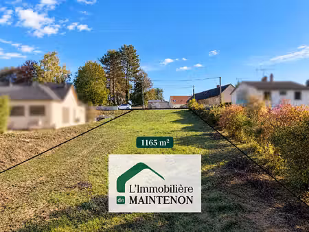 achat terrain 1 165m²