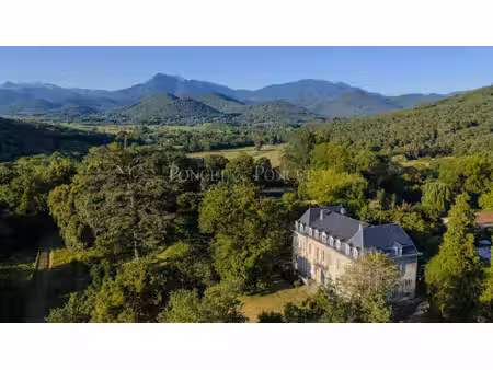 un château de conte de fées face aux pyrénées