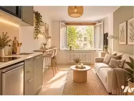 vente appartement 1 pièce 16.05 m² à paris 20ème (75020)  128 520 €
