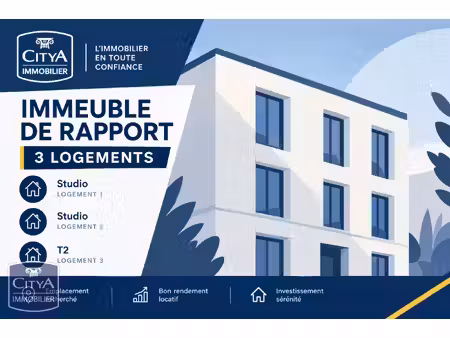 immeuble à vendre 120 m² - alençon (61) - 220 000€