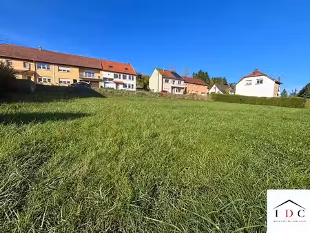 vente terrain à batir 670 m² à sarrebourg (57400)  38 800 €