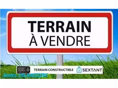 vente terrain 878 m² à le quesnel (80118)  33 000 €