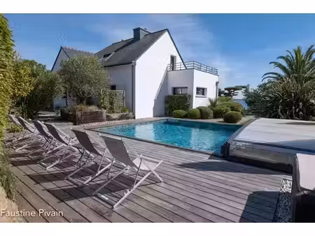 belle propriété contemporaine vue golfe