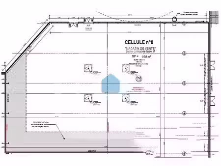 location locaux professionnels 0 pièces 998 m² à reims (51100)  10 812 €
