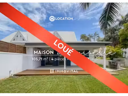 location maison 4 pièces 106m² baie mahault 97122