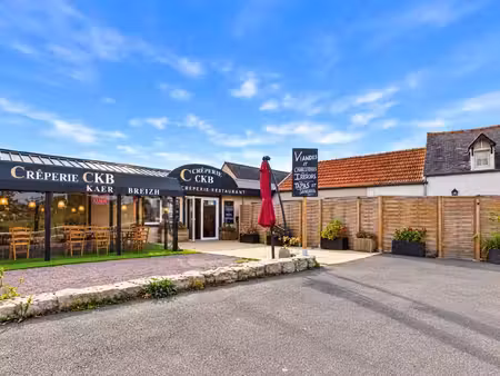 plougasnou  local commercial rénové avec gîte indépendant  ancienne crêperie des korriga