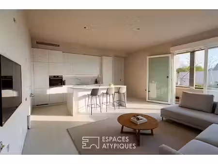 confortable appartement de deux pièces avec extérieur