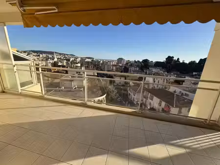 vente – appartement 3 pièces nice | vue panoramique mer & ville 