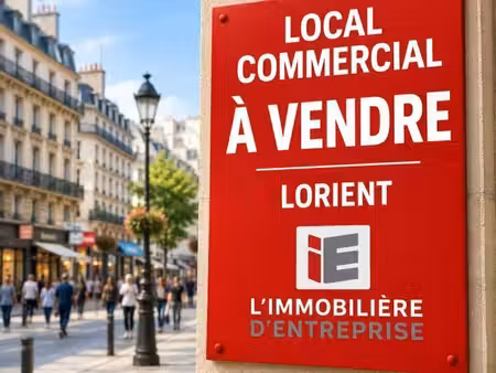 vente commerce lorient 56100 32m²