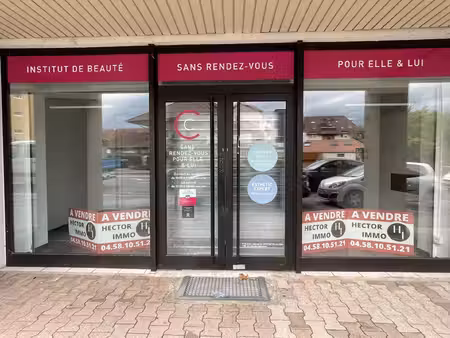 annecy droit au bail commercial local 79 m² belle visibilite