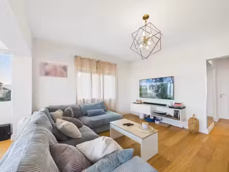 mandelieu centre – t3 en duplex  vue mer panoramique - jardin de 180 m² et place de...
