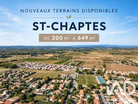 terrain à bâtir à saint-chaptes (30190)