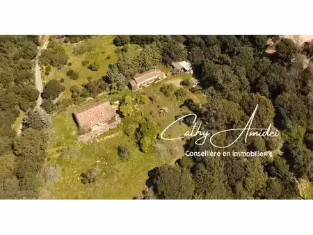 sagone (corse) : propriete à vendre  maison t4 + dépendance avec 2 appartements t1  sur te