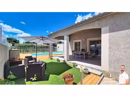 villevieille villa t6 de 130m2 sur 800m2 de terrain avec pis
