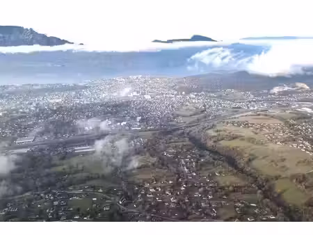 terrain constructible avec vue sur le lac du bourget
